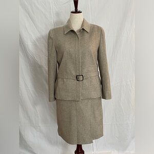 Valentino Women's Tan Skirt Suit